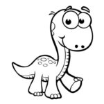 Dinossauro para Colorir : 30 desenhos para imprimir